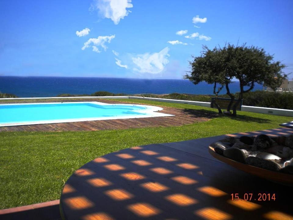 Cristelia Seafront & Pool Villa Lakhania Exteriér fotografie