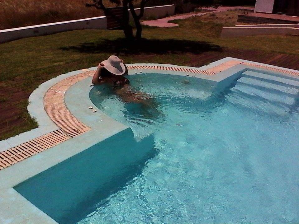 Cristelia Seafront & Pool Villa Lakhania Exteriér fotografie