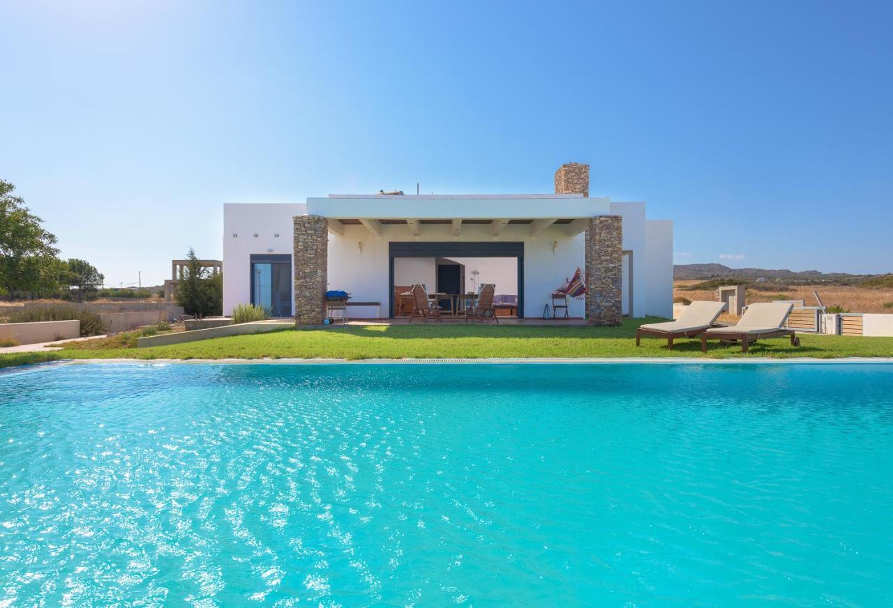Cristelia Seafront & Pool Villa Lakhania Exteriér fotografie